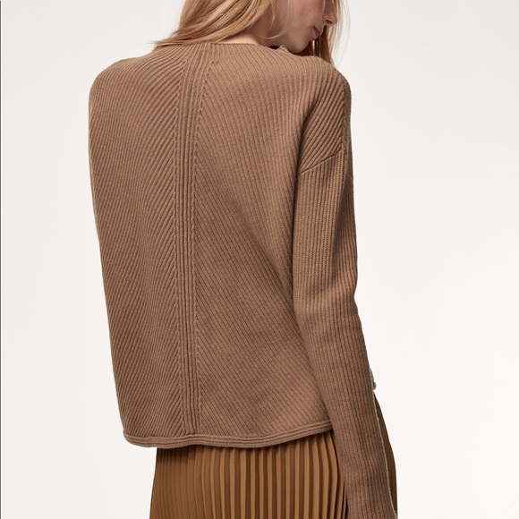 Babaton Aritzia Chalmers Sweater in Scarab Green - Picture 8 of 8